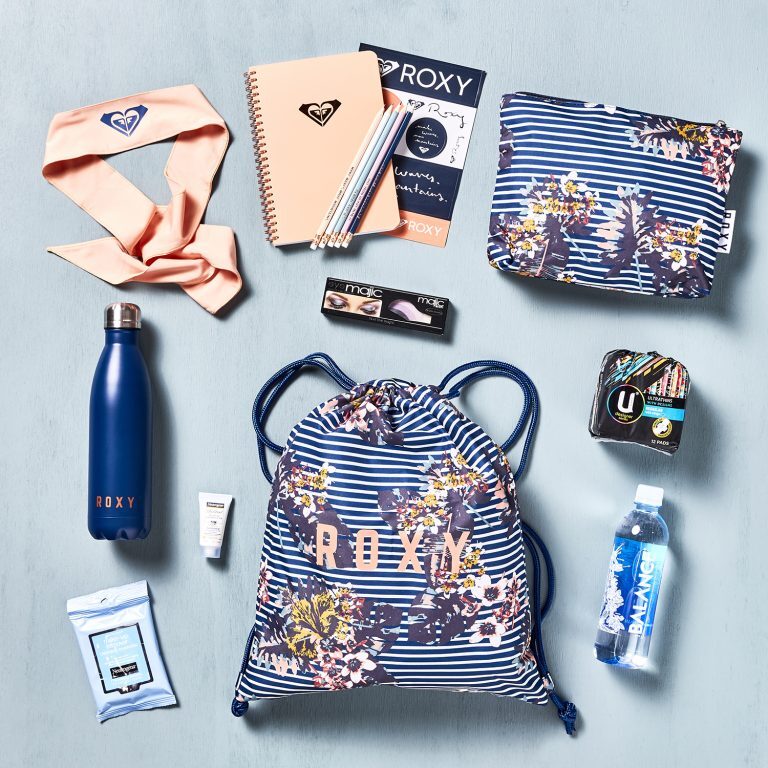 ROXY Branded Showbag and Sampling Opportunities with Chicane Marketing